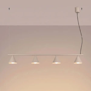 Nox 4L lampa wisząca 4xE14 taupe SL.2557