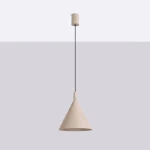 Nox D25 lampa wisząca E27 taupe SL.2527