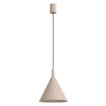 Nox D25 lampa wisząca E27 taupe SL.2527