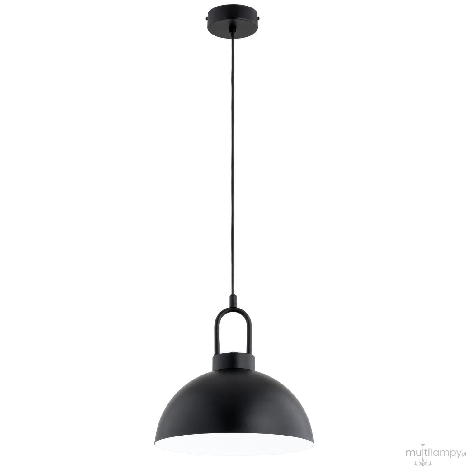 Favorite lampa wisząca 1xE27 czarna 61698