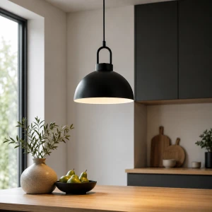 Favorite lampa wisząca 1xE27 czarna 61698
