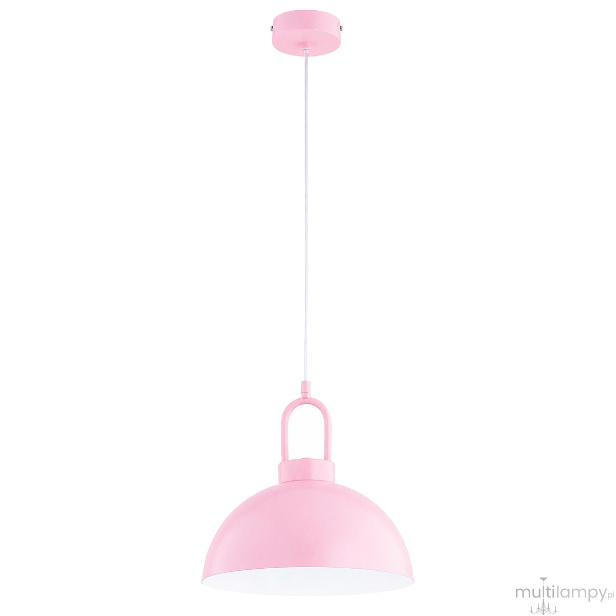 Favorite lampa wisząca 1xE27 różowa 61697