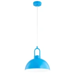 Favorite lampa wisząca 1xE27 niebieska 61696
