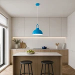 Favorite lampa wisząca 1xE27 niebieska 61696