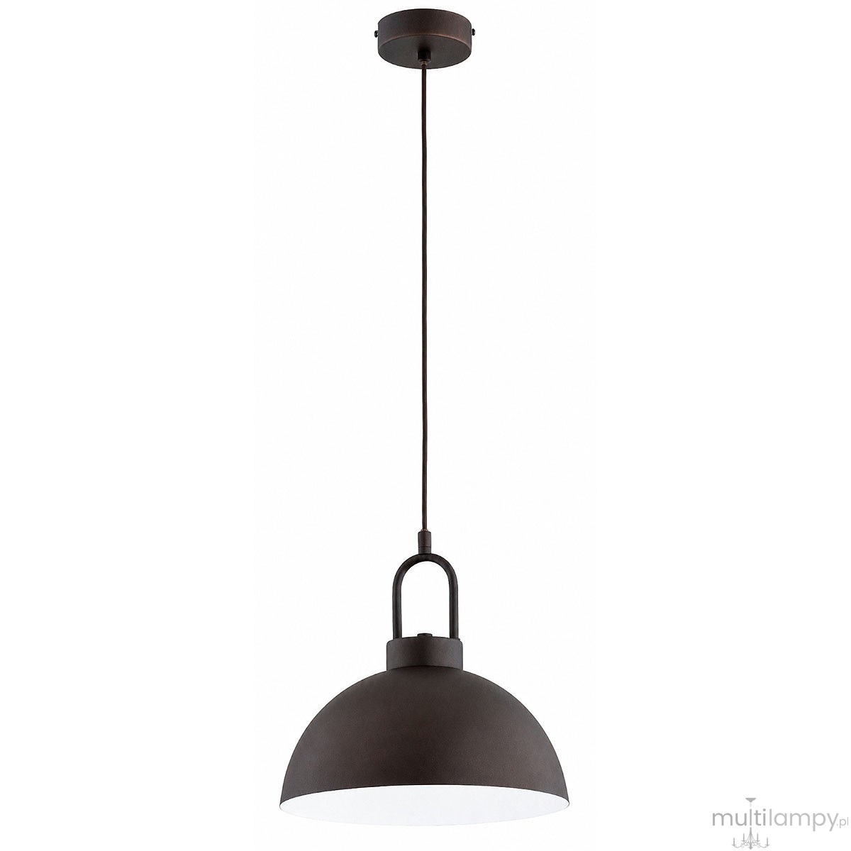 Favorite lampa wisząca 1xE27 ciemny brąz 61694