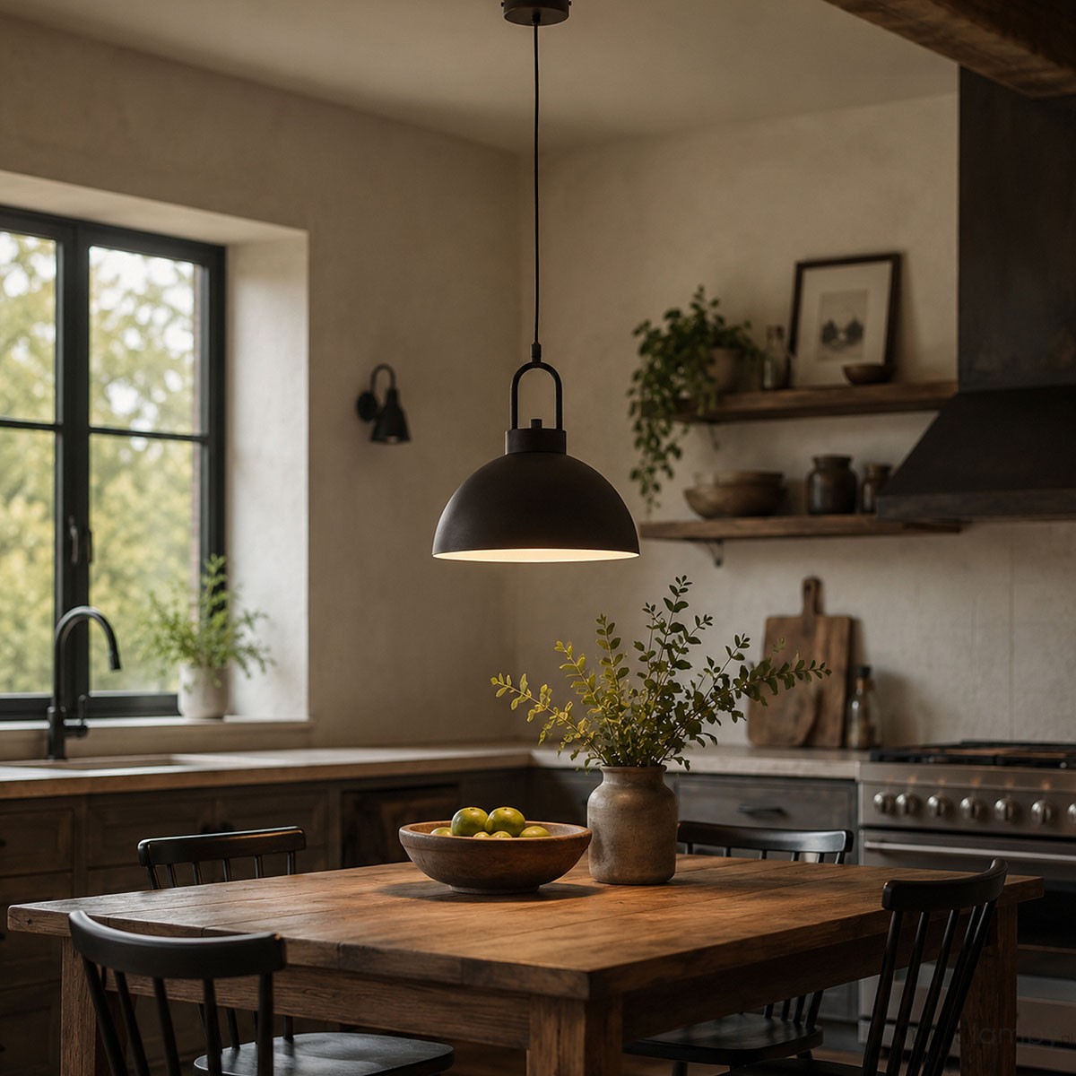 Favorite lampa wisząca 1xE27 ciemny brąz 61694