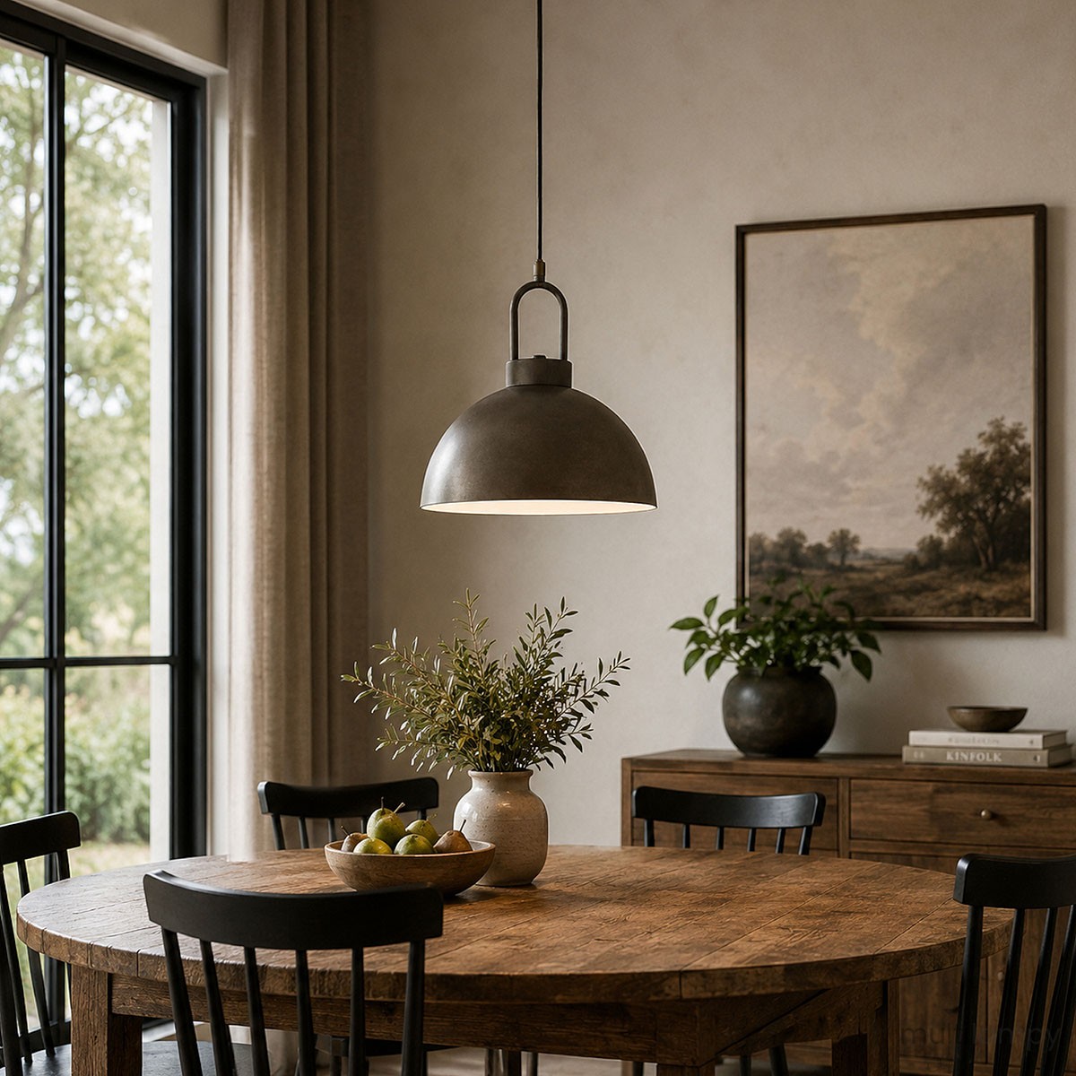 Favorite lampa wisząca 1xE27 brązowa 61693