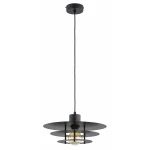 Elen lampa wisząca 1xE27 czarna 61670