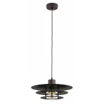 Elen lampa wisząca 1xE27 ciemny brąz 61669