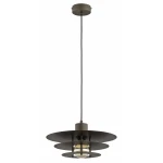 Elen lampa wisząca 1xE27 brązowa 61560