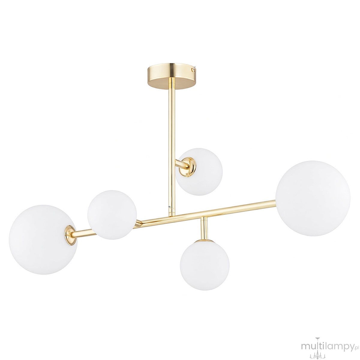 Etomi lampa wisząca 5xG9 złota 63480