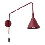 Nox kinkiet E14 burgund SL.2289