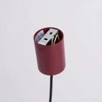 Nox D25 lampa wisząca E27 burgund SL.2528