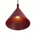 Nox D25 lampa wisząca E27 burgund SL.2528