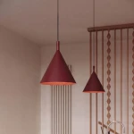 Nox D25 lampa wisząca E27 burgund SL.2528