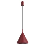 Nox D25 lampa wisząca E27 burgund SL.2528