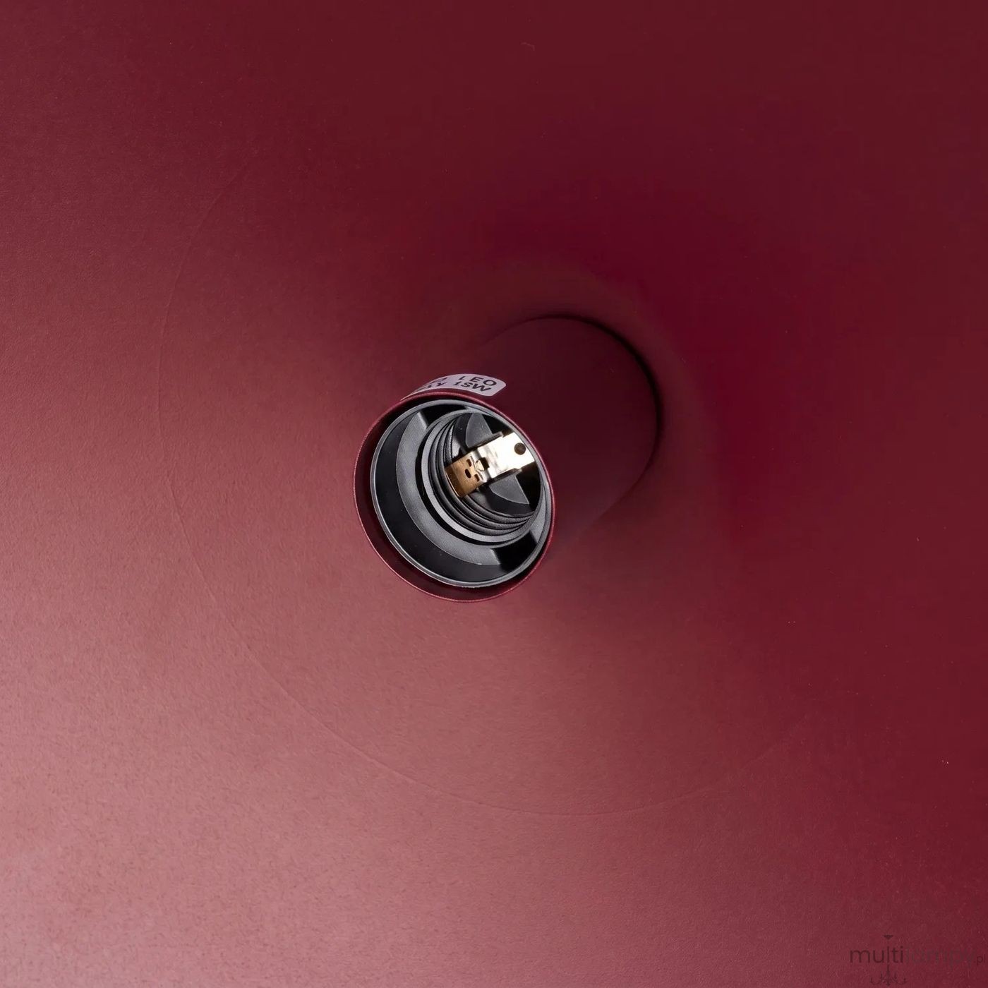 Nox D40 lampa wisząca E27 burgund SL.2543