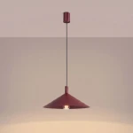 Nox D40 lampa wisząca E27 burgund SL.2543
