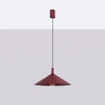 Nox D40 lampa wisząca E27 burgund SL.2543