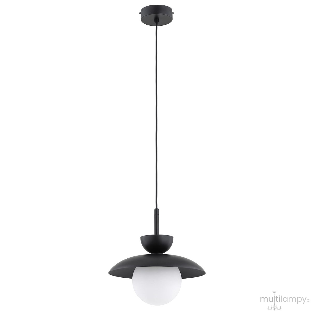 Lometi lampa wisząca 1xE14 czarna 61749