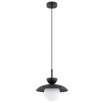 Lometi lampa wisząca 1xE14 czarna 61749