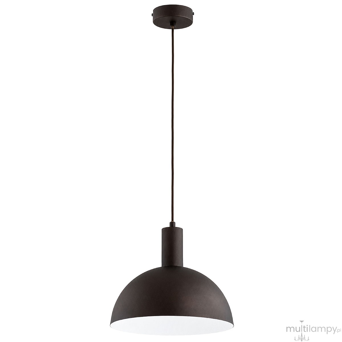 Modesto lampa wisząca 1xE27 ciemny brąz 61705