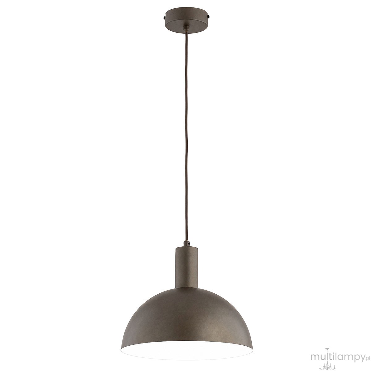 Modesto lampa wisząca 1xE27 brązowy 61706