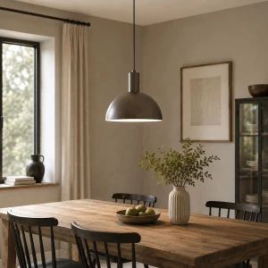 Modesto lampa wisząca 1xE27 brązowy 61706