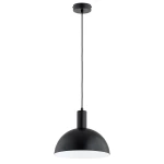 Modesto lampa wisząca 1xE27 czarny 61707