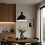 Modesto lampa wisząca 1xE27 czarny 61707