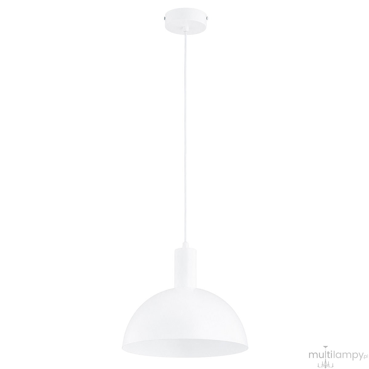 Modesto lampa wisząca 1xE27 biały 61708