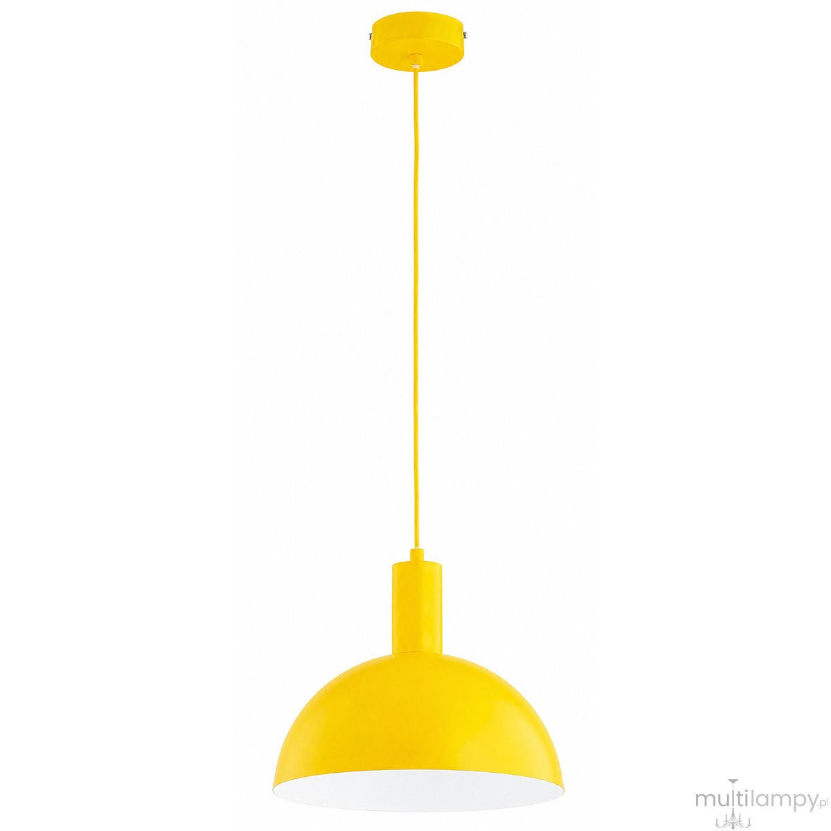 Modesto lampa wisząca 1xE27 żółty 61709