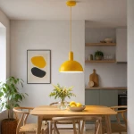 Modesto lampa wisząca 1xE27 żółty 61709