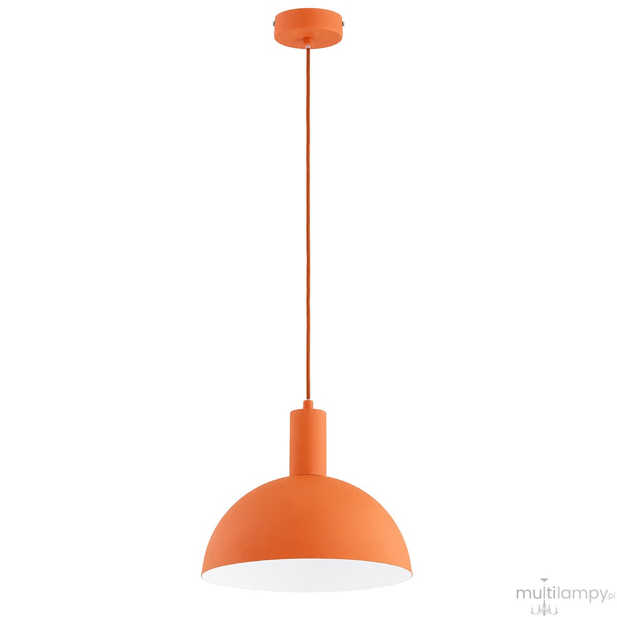 Modesto lampa wisząca 1xE27 pomarańczowa 61710