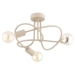 Sela lampa sufitowa 3xE27 beżowa 62694