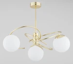 Lipsa lampa wisząca 3xE14 złota 62699