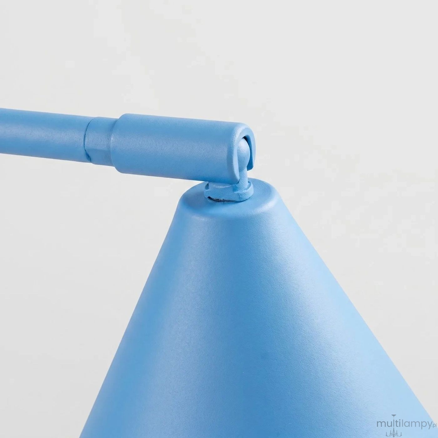 Nox lampa biurkowa E14 błękitna SL.2580