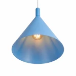 Nox D25 lampa wisząca E27 błękitna SL.2535