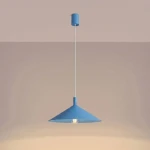 Nox D40 lampa wisząca E27 błękitna SL.2550