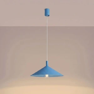 Nox D40 lampa wisząca E27 błękitna SL.2550