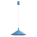 Nox D40 lampa wisząca E27 błękitna SL.2550