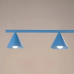 Nox 4L lampa wisząca 4xE14 błękitna SL.2565