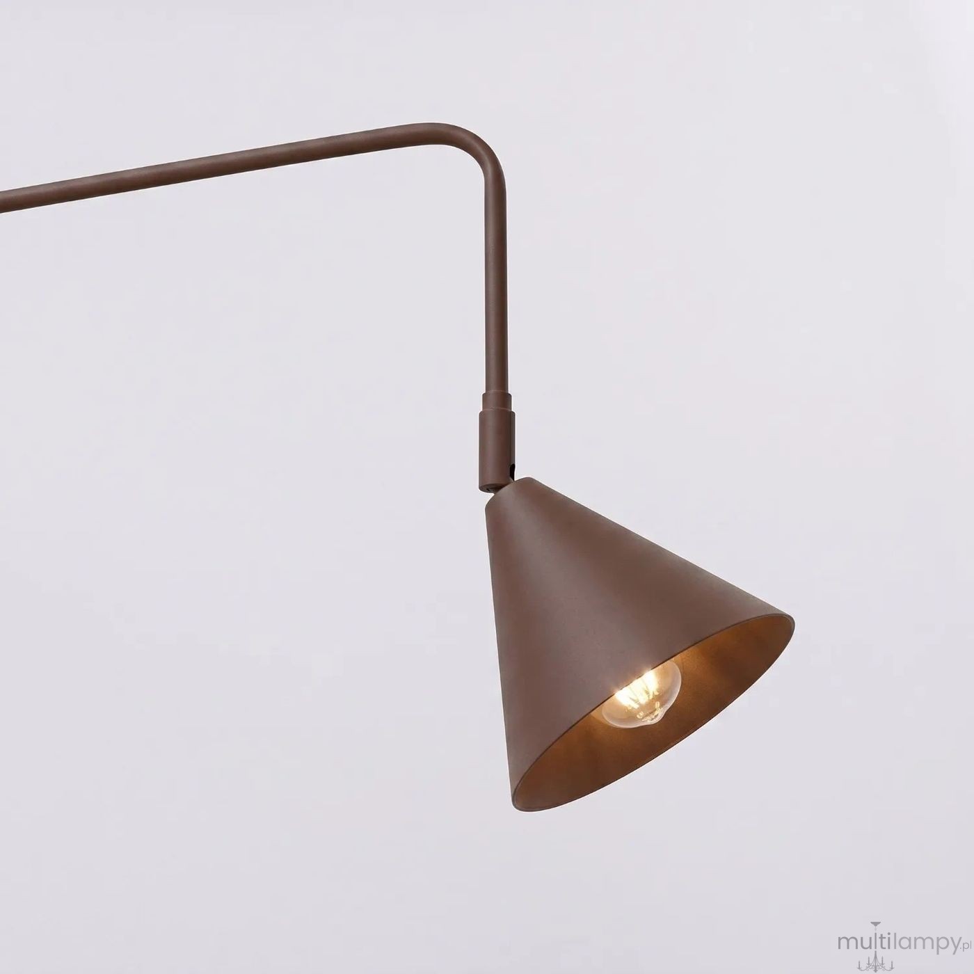 Nox kinkiet E14 brązowy SL.2295