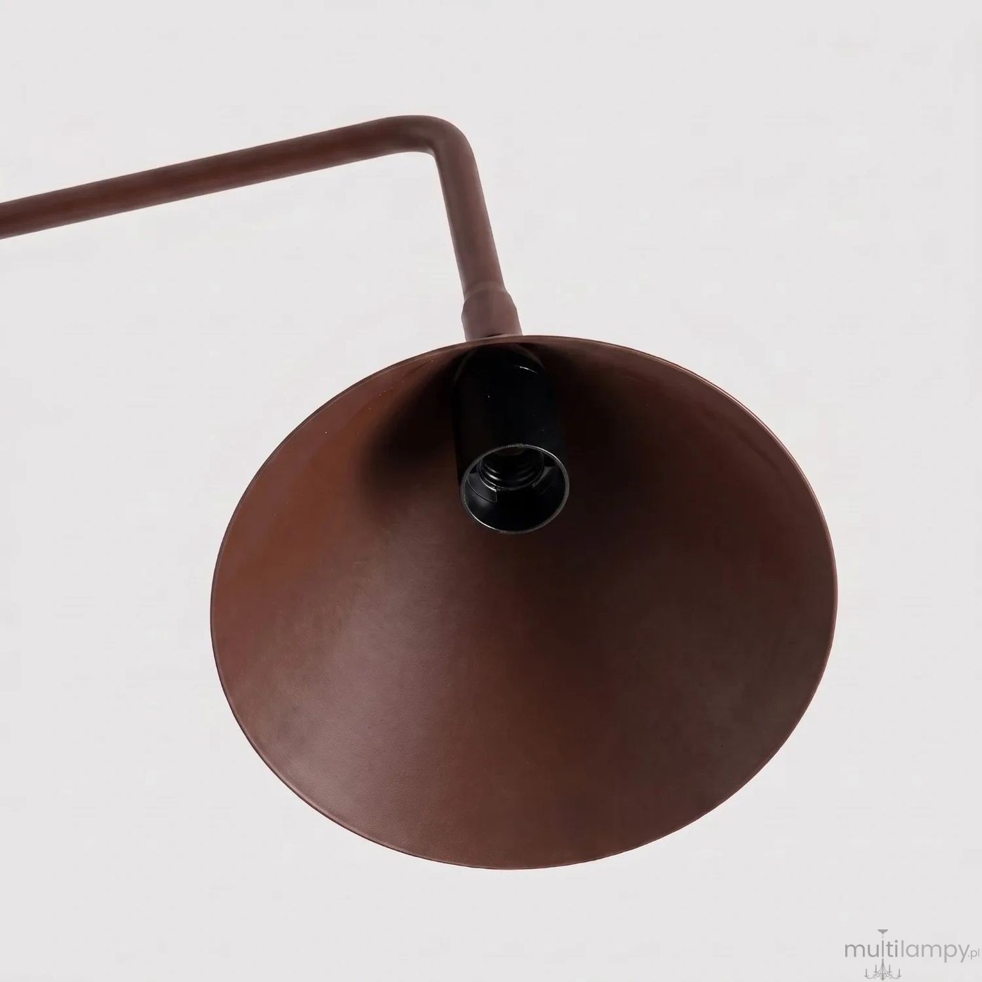 Nox lampa biurkowa E14 brązowa SL.2579