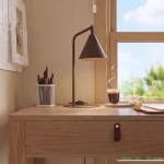 Nox lampa biurkowa E14 brązowa SL.2579