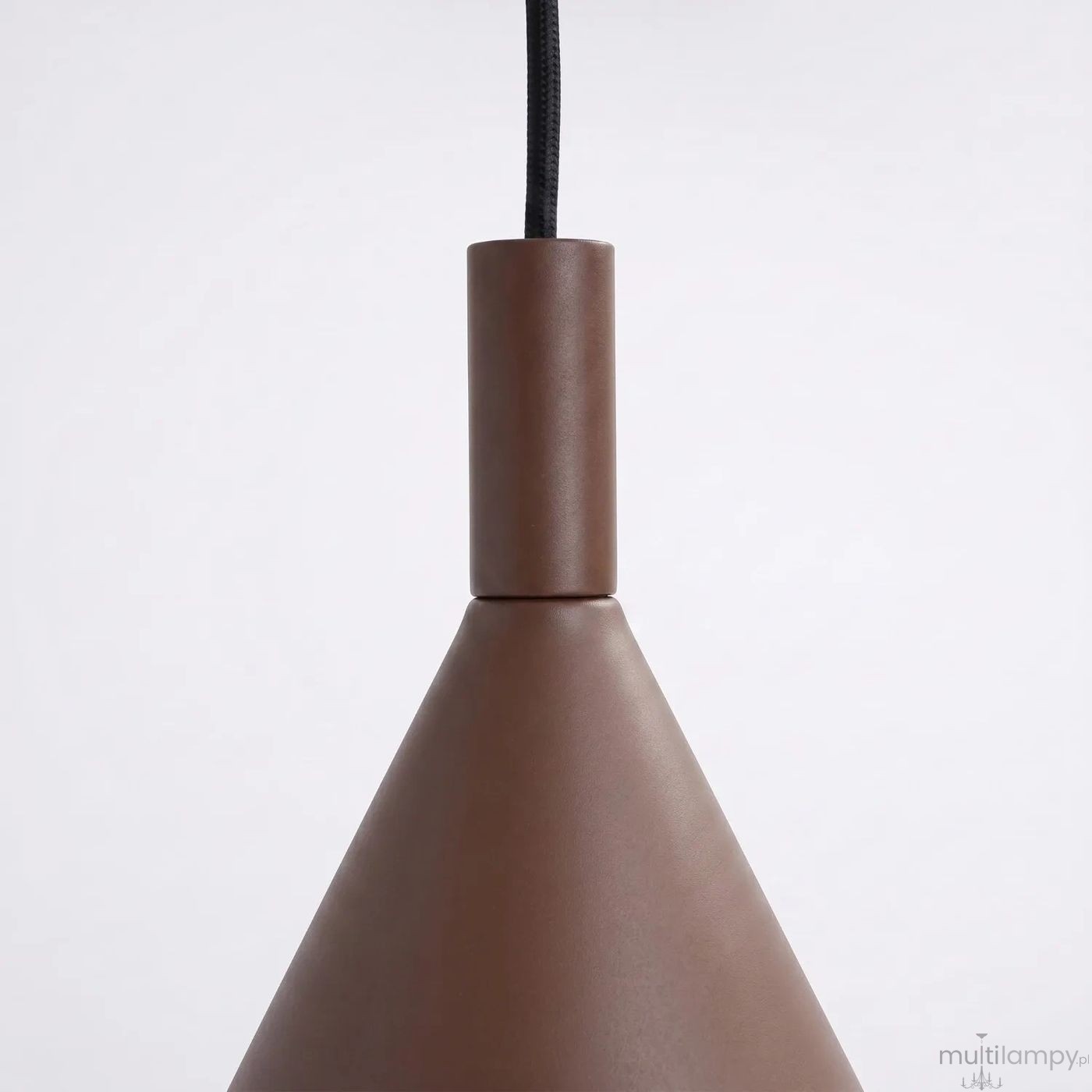 Nox D25 lampa wisząca E27 brązowa SL.2534