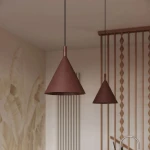 Nox D25 lampa wisząca E27 brązowa SL.2534