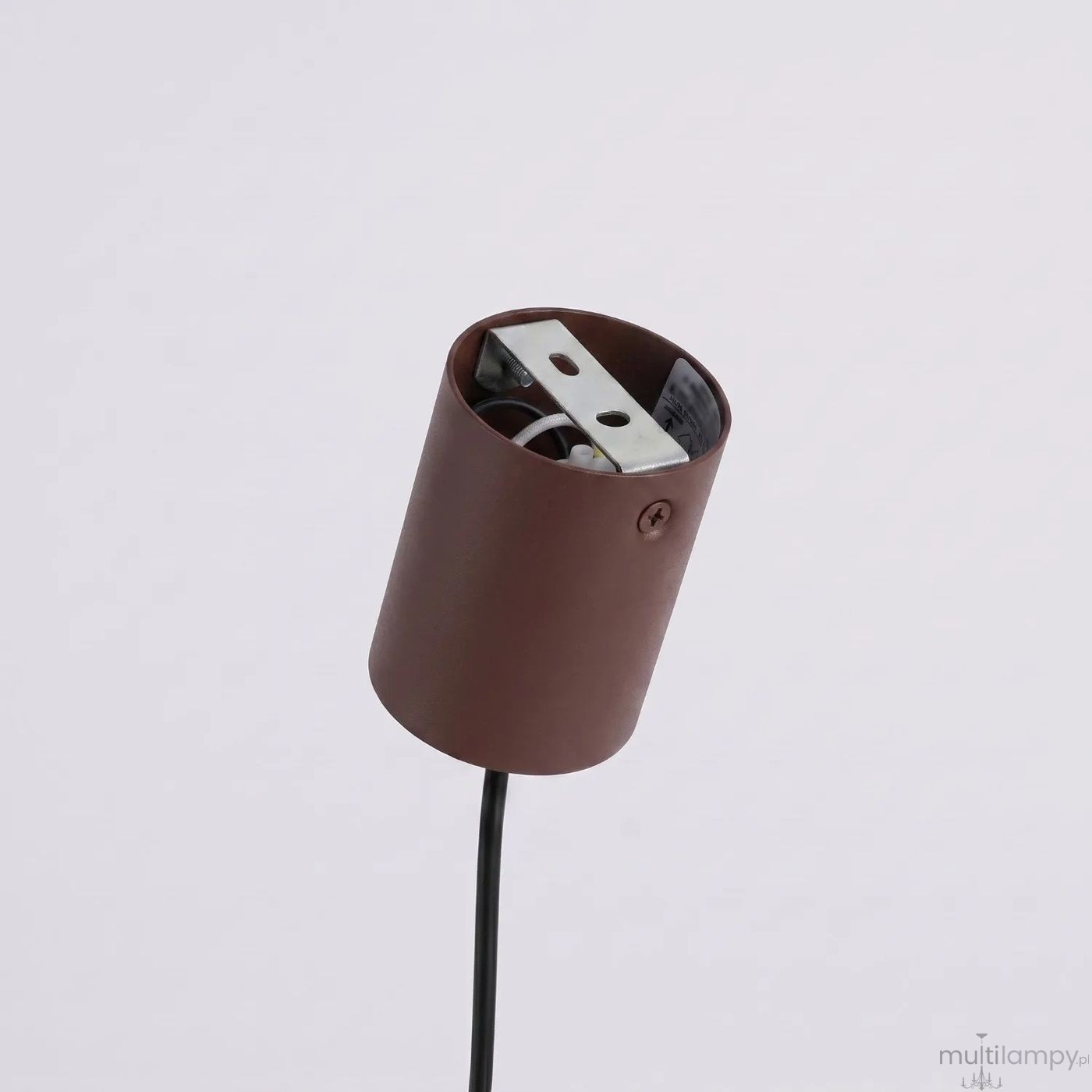Nox 4L lampa wisząca 4xE14 brązowa SL.2564