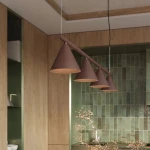 Nox 4L lampa wisząca 4xE14 brązowa SL.2564