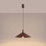 Nox D40 lampa wisząca E27 brązowa SL.2549